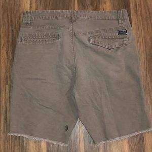 Volcom brown shorts